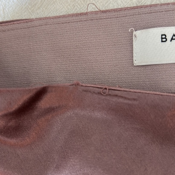 Babaton slip satin midi skirt - Picture 4 of 4